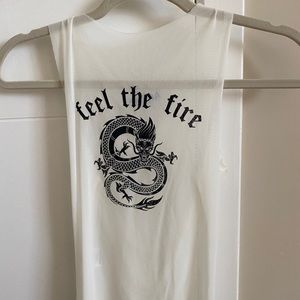 I am Gia “feel the fire” top
